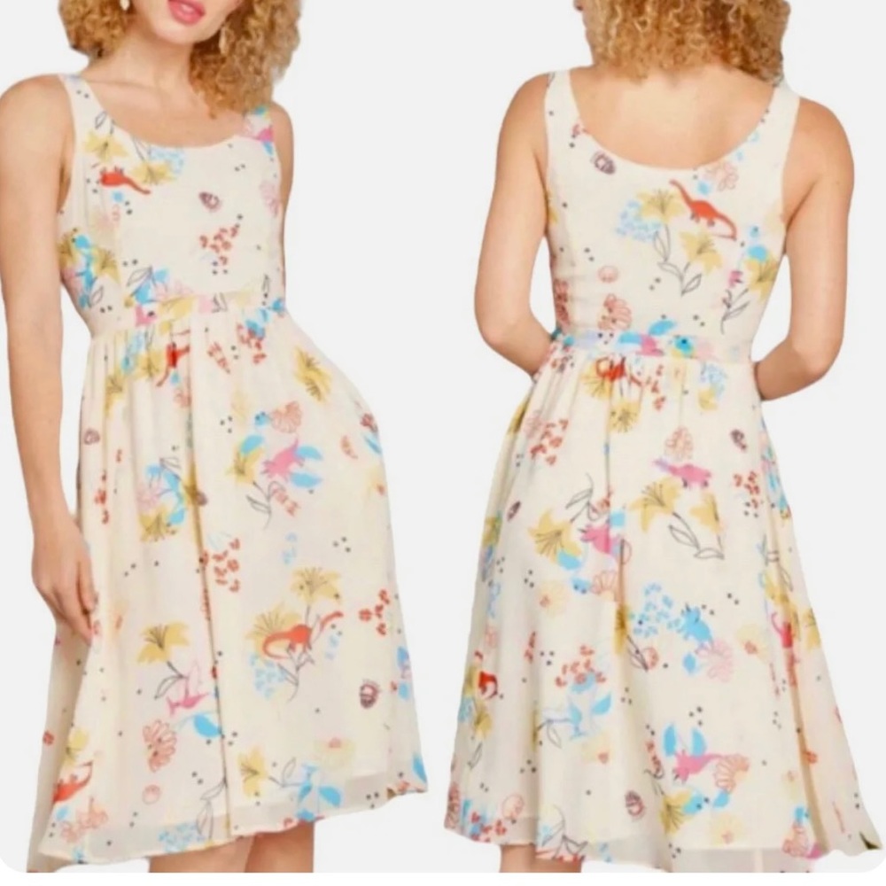 ModCloth Space Dinosaurs Dress
